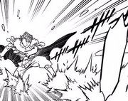 Solid pushed back by Asta counterattack