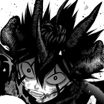 Asta with Liebe's horns