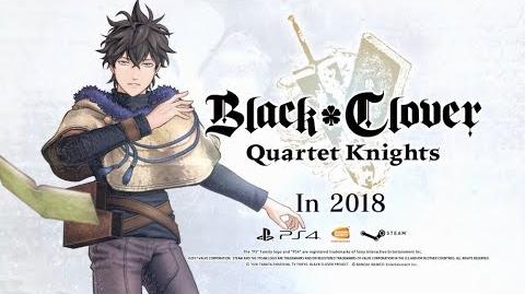 Black Clover Quartet Knights Yuno Character Trailer PS4, PC