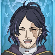 Jien's facial scar