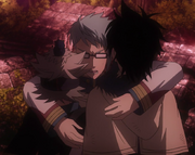 Klaus apologizes to Asta and Yuno.