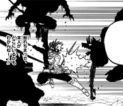 Pack's clones attack Asta.