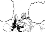 Asta bickering with Klaus in a dungeon
