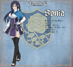 Sonia Klaszana Black Clover Fanon Wiki Fandom