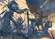 Siege of Dejagore by Didier Graffet