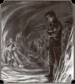 Sleepy at long last enters the cave and examines the .