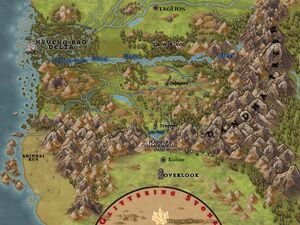 Black Company map Shadowlands by Scwoobee