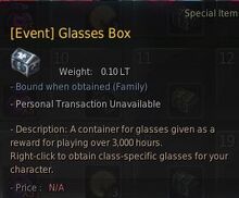 Challenge glasses