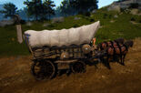 Vehicle farm wagon full