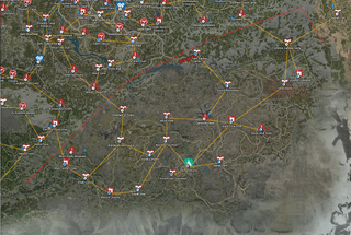 Drieghan node map