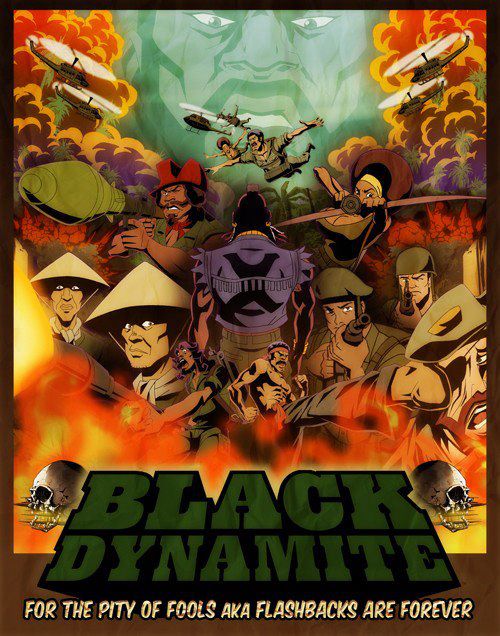 black dynamite adult swim poster