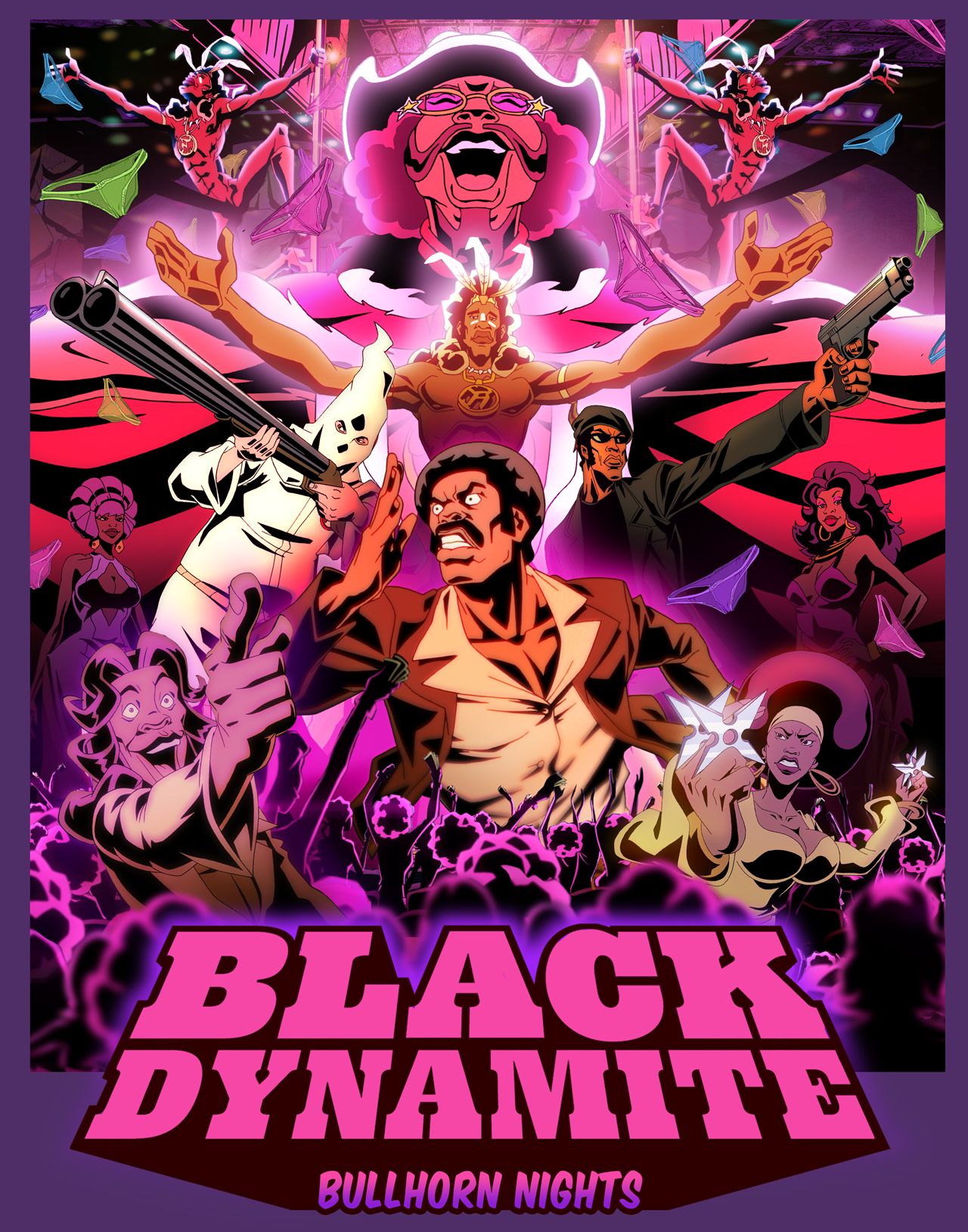 Bullhorn Nights or Murder She Throats Black Dynamite Wiki Fandom