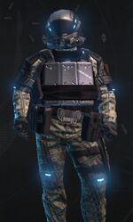 Armor with camo