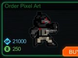 Order Pixel Art Weapon Tag