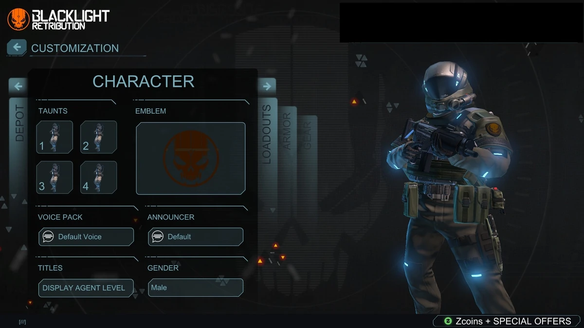 Character Menu | Blacklight Wiki | Fandom