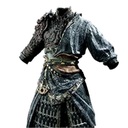 Bronze Brocade Battlerobe