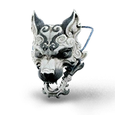 Grey Wolf Mask