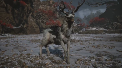Cloudtreading Deer
