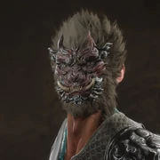 Bronze Monkey Mask