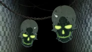 The skulls in the OVA