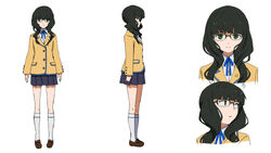 The redesigned Yomi in the 2012 anime