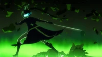 Black★Rock Shooter kills Chariot.