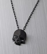 Black Rock Shooter Silver Necklace Skull (January 2011)[64]