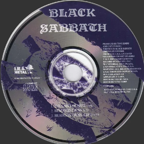 Headless Cross (single) | Black Sabbath Wiki | Fandom