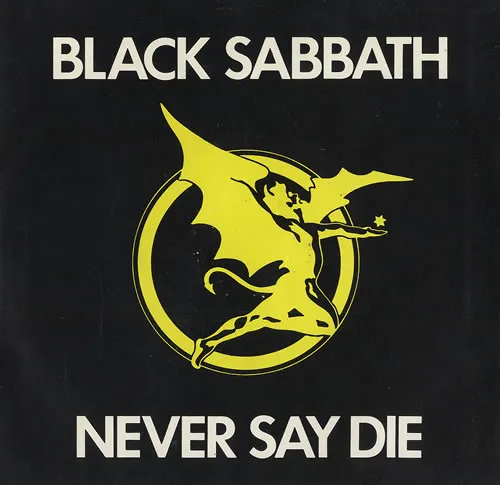 black sabbath ネバーセイダイ 見本盤 never say day black sabbath ネバーセイダイ 見本盤 never say day BLACK