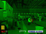 Area 51 PlayStation screenshot soldier running