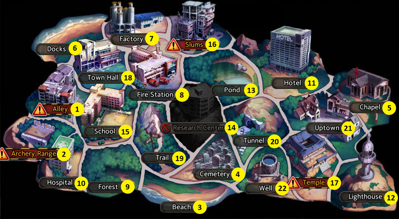 Areas Official Black Survival Wiki