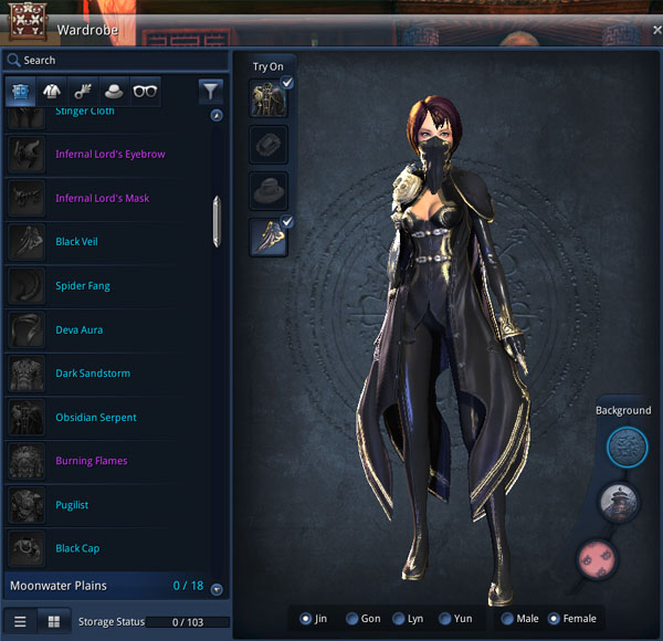 blade and soul guild outfit