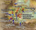 Locations of Crafting and Gathering Guilds in Jadestone Village