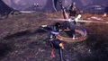 Male Jin Assassin fighting a Gon Male Destroyer