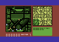 Blade Runner Commodore 64 screenshot there are four replidroids