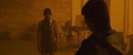 Joi pleads with Luv to spare K's life