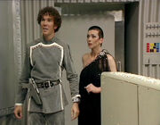 Tarrant and Servalan team up on Virrn (: )