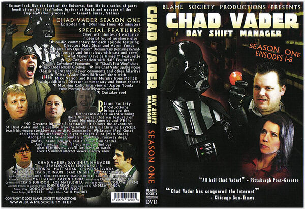 Chad vader season 1 dvd