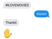 Blankit thankit