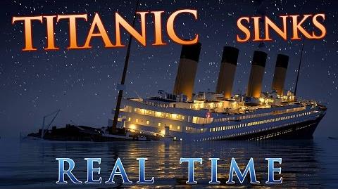 Titanic sinks in REAL TIME - 2 HOURS 40 MINUTES