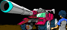 SOPHIA III in Blaster Master Zero’s Attract Mode story reel