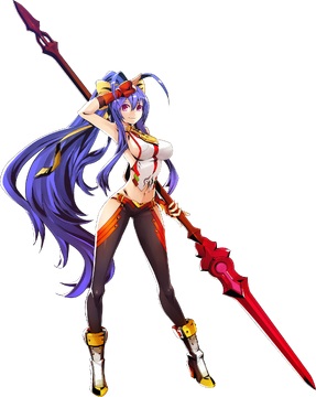 FREEing BLAZBLUE CENTRAL FICTION マイ=ナツメ BLAZBLUE CENTRALFICTION』マイ=ナツメがダイナミックな姿で