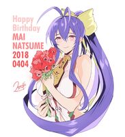 Mai Natsume (Birthday Illustration, 2018, 02)