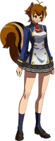 Makoto Nanaya (Story Mode Artwork, Normal, School Uniform, Type B)