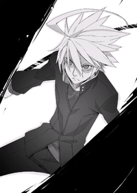 BlazBlue Bloodedge Experience Part 1 (Black and white illustration, 7)