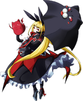 Gii as seen in Rachel’s BlazBlue: Continuum Shift artwork.