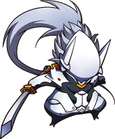 Hakumen (Chibi, Chronophantasma).png (850 KB) BlazBlue: Chronophantasma