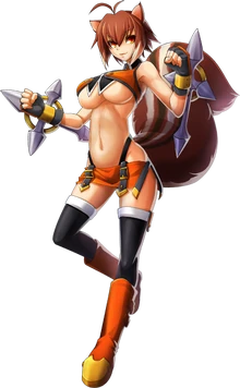 Makoto Nanaya (Chronophantasma, Character Select Artwork)