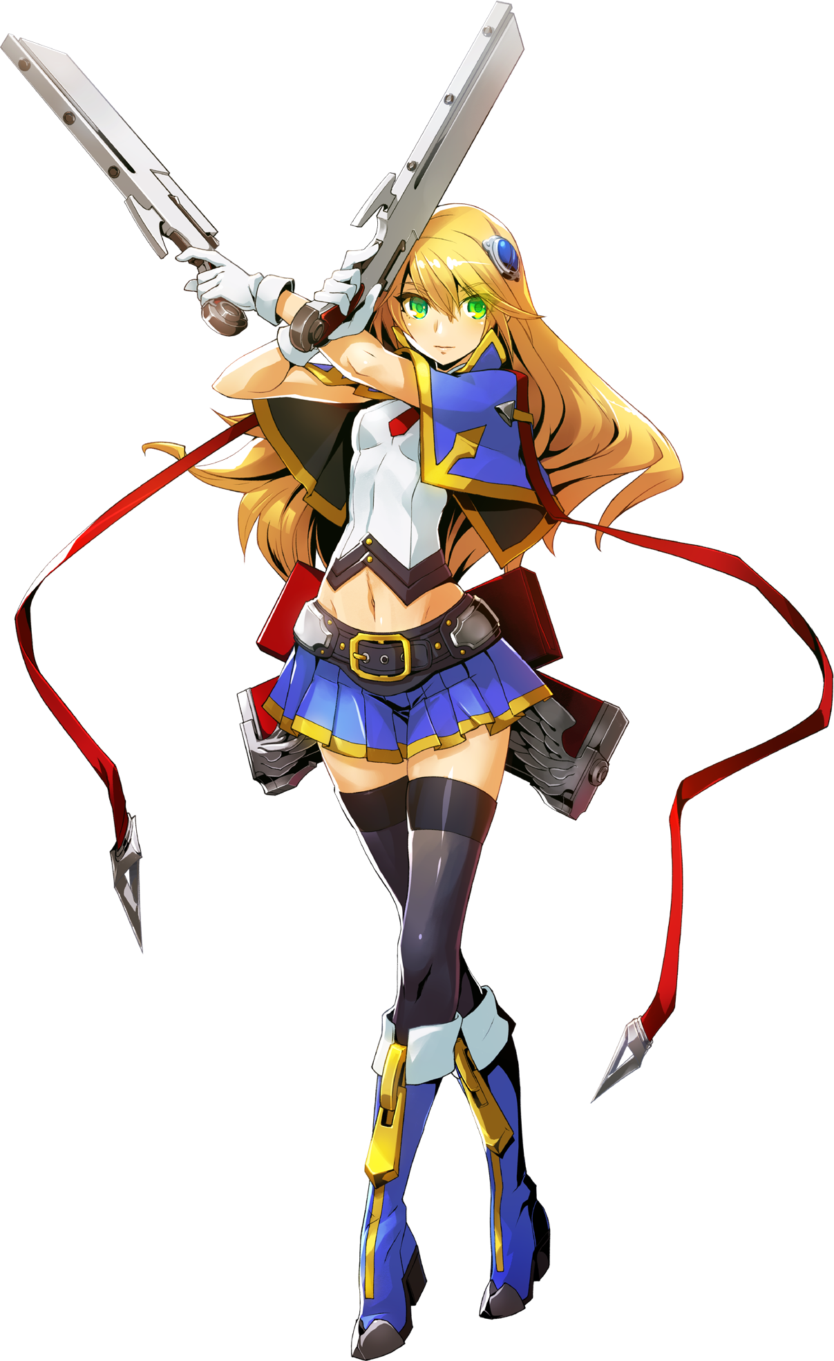blazblue central fiction character art