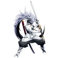 Hakumen en Cross Tag Battle